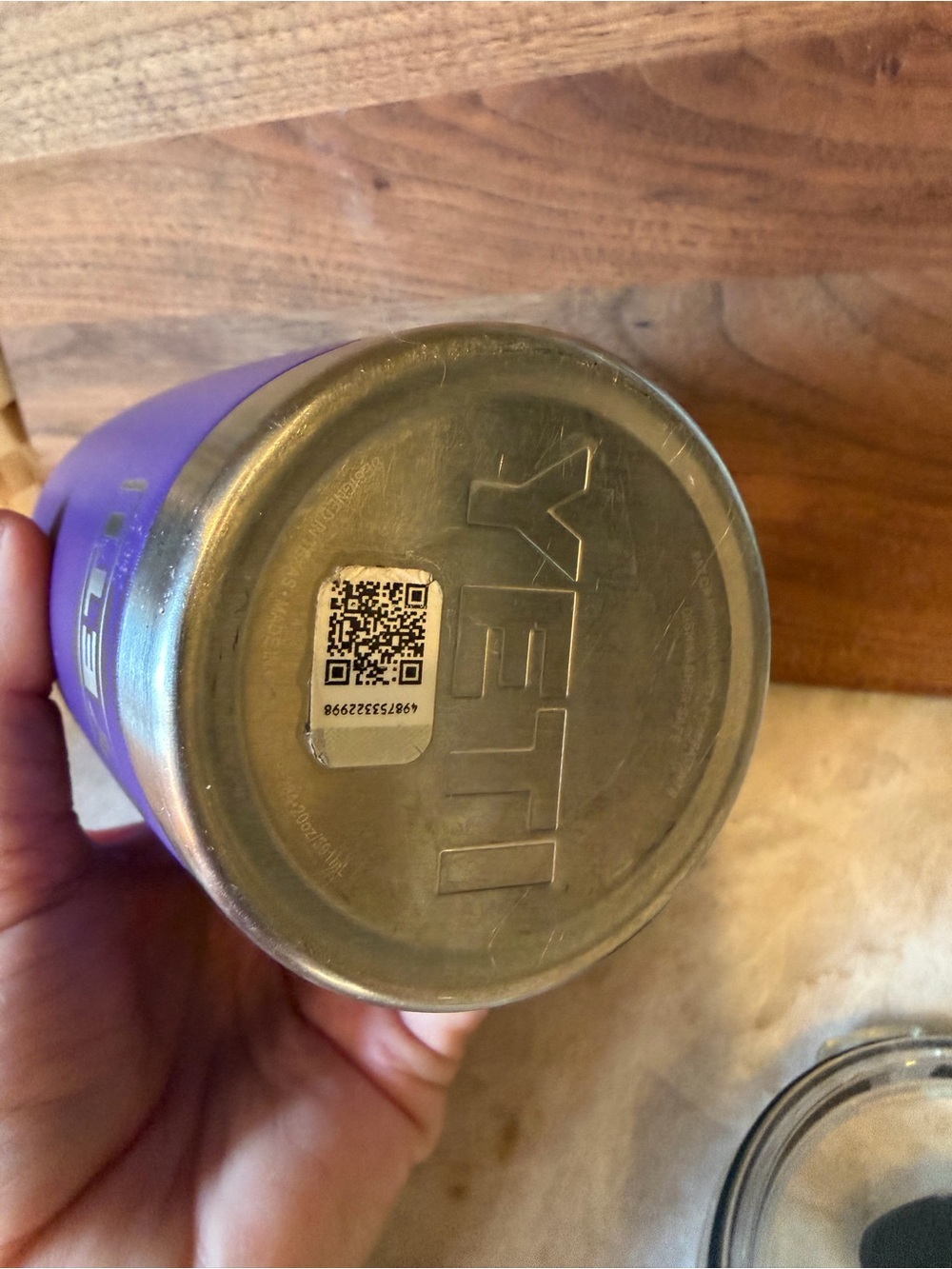 YETI Rambler 20 oz Tumbler in purple - Picture 6 of 10